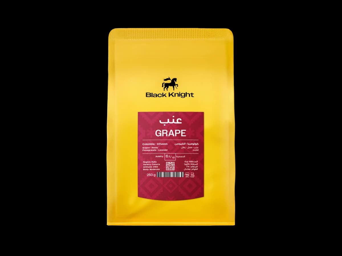 Grape coffee bag