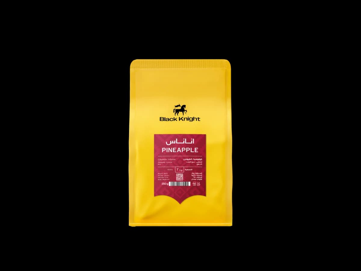 Pineapple coffee bag