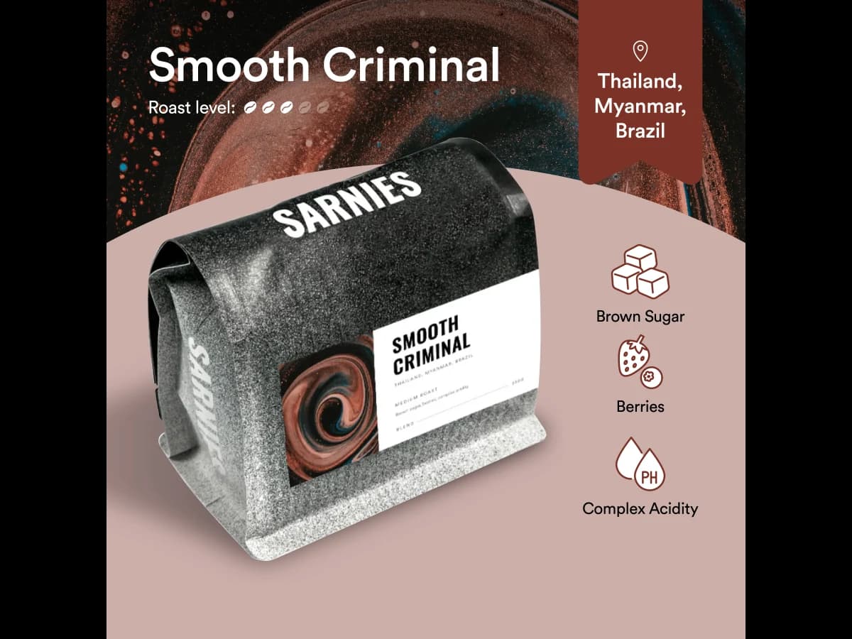 Smooth Criminal coffee bag