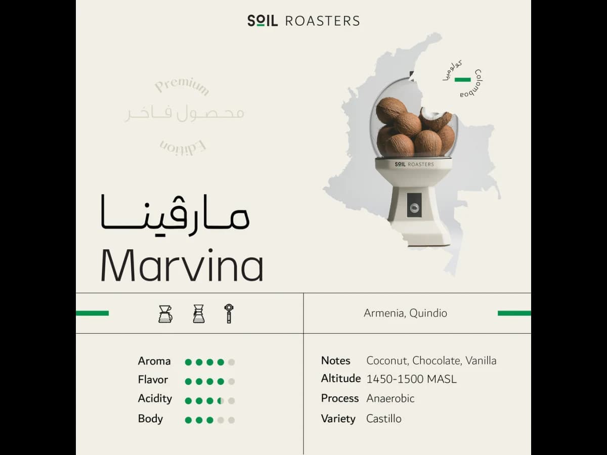 Marvina coffee bag