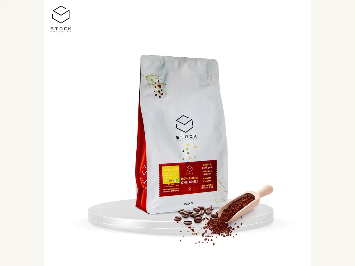 Ethiopia Chelchele coffee bag